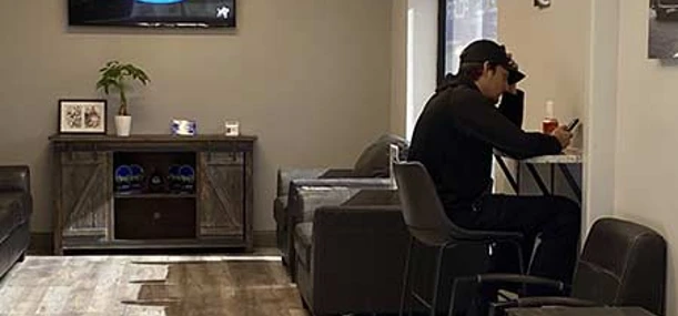 Fastlane Woodstock waiting area